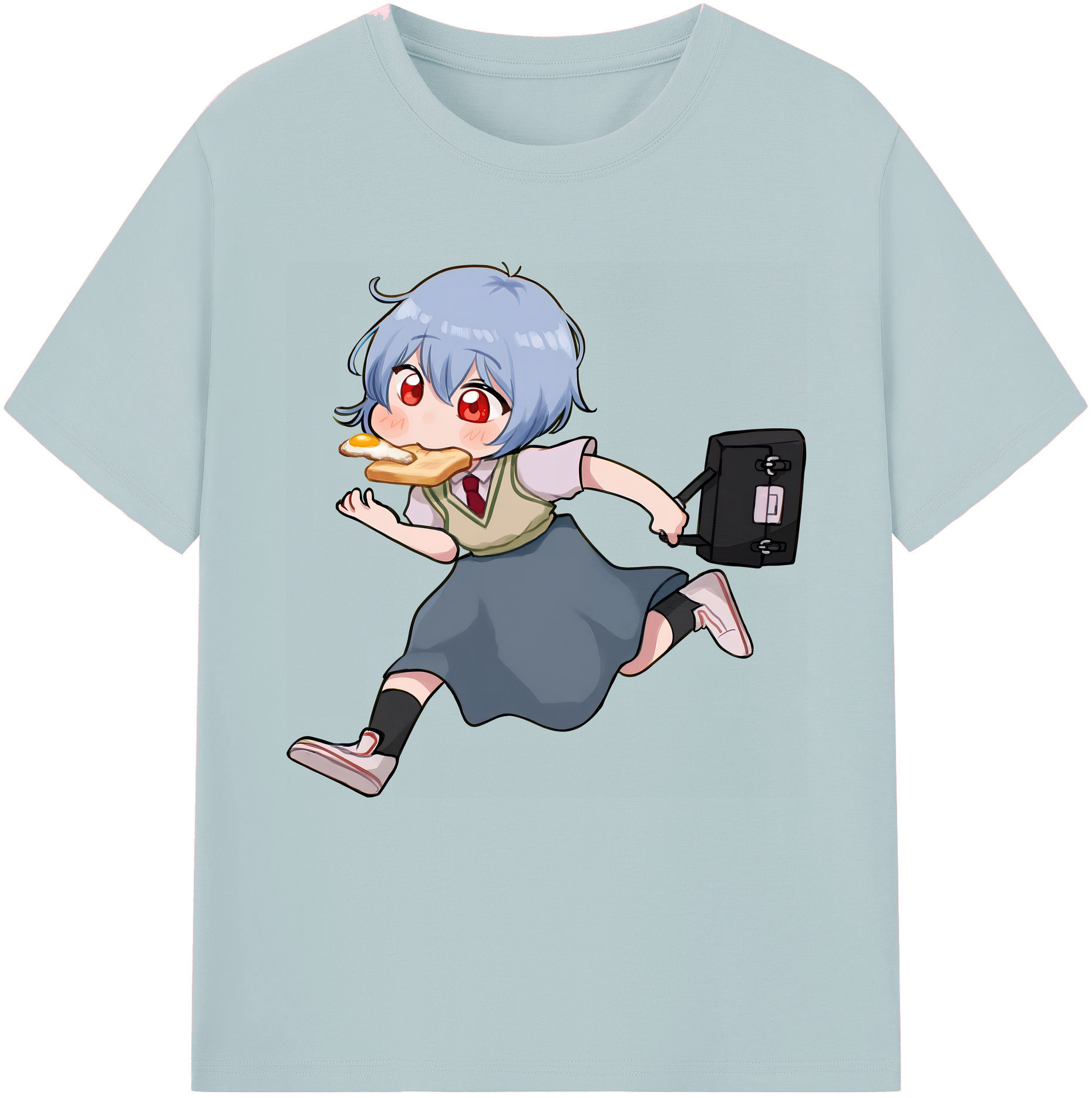 （画像用） EVA 新世紀エヴァンゲリオン 綿100％半袖Tシャツ（フロントプリント）